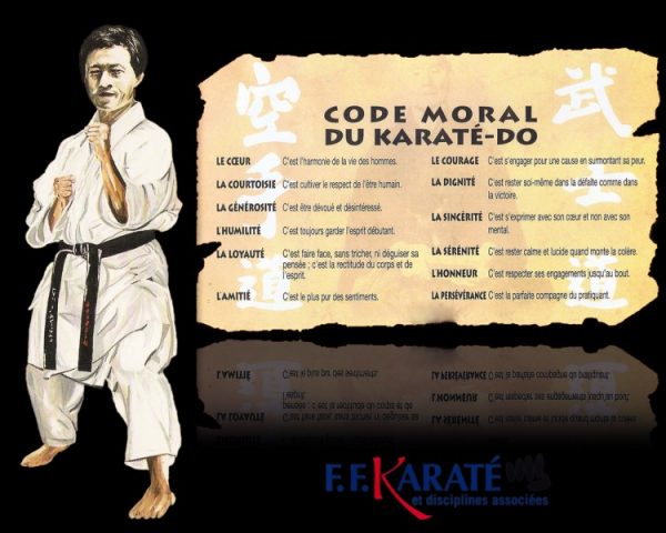CODE MORAL DU KARATÉ-DO – Ecole de Karaté Traditionnel de Montigny-lès-Metz